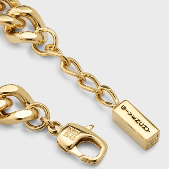 Givenchy Gold G Chain Bracelet - NEW WITH TAGS - Picture 13 of 16